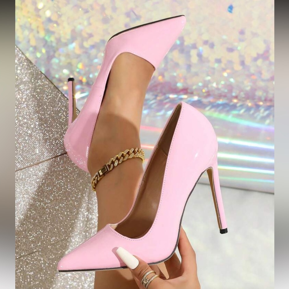 Elegant Pink Stiletto Heels